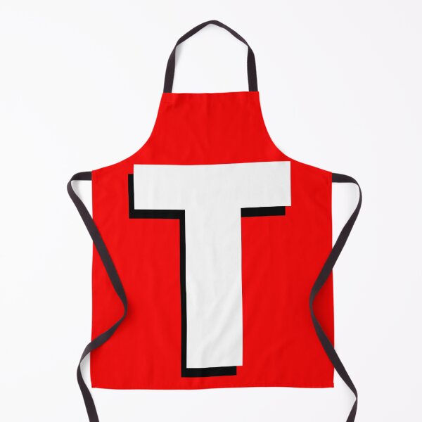Item preview, initial letter T personalised sports supporters stadium rock pop music team player tee designed and sold by RunningJoke.