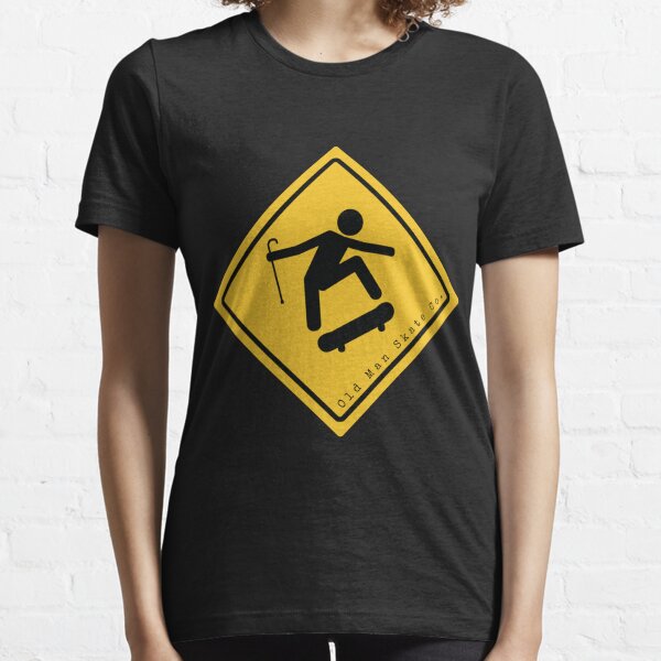 Old Man Skateboarding Company Old Man Skate Co. (Kickflip) Sticker Essential T-Shirt