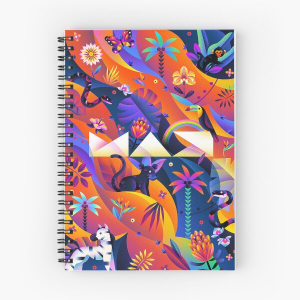 Item preview, colorful forest design designed and sold by jojokhworld.