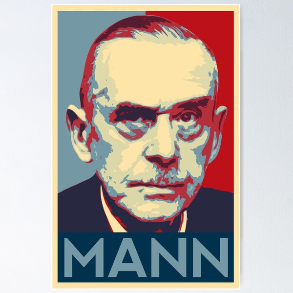 Item preview, Thomas Mann Poster designed and sold by SozioN.
