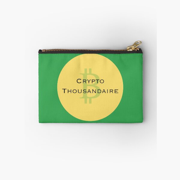 Item preview, Crypto Thousandaire -- Funny Crypto Coin designed and sold by HighVelocity.