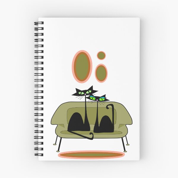 Item preview, Atomic Cats Couch designed and sold by BossAtomic.