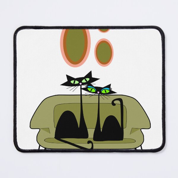 Item preview, Atomic Cats Couch designed and sold by BossAtomic.