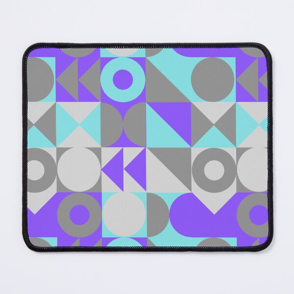 Item preview, Vibrant Purple And Teal Neo Geo Pattern designed and sold by Krysanthe.