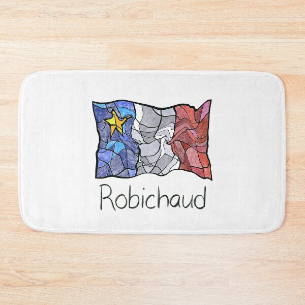 Item preview, Acadian Flag pastel liquid mosaic Robichaud  - Drapeau acadien mosaïque liquide pastel vitrail Robichaud  designed and sold by ColoursOfFrance.
