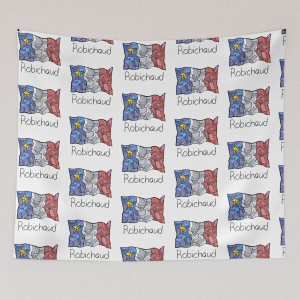Item preview, Acadian Flag pastel liquid mosaic Robichaud  - Drapeau acadien mosaïque liquide pastel vitrail Robichaud  designed and sold by ColoursOfFrance.