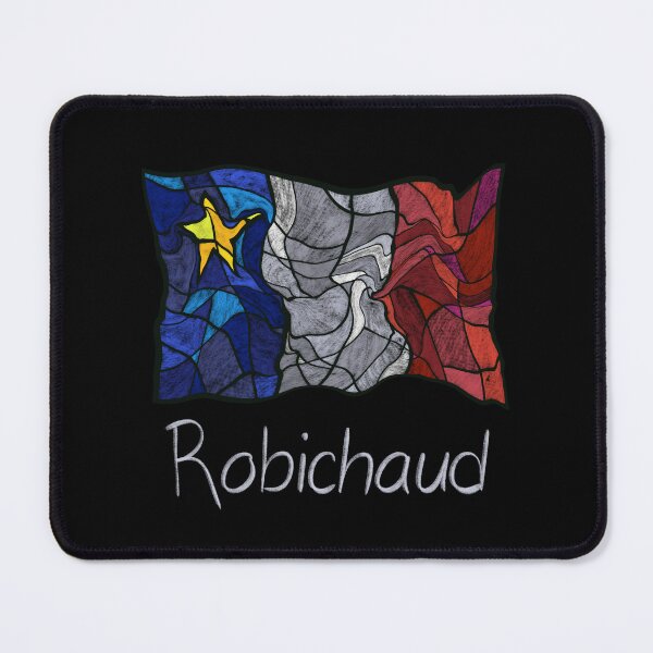 Item preview, Acadian Flag pastel liquid mosaic Robichaud - Drapeau acadien mosaïque liquide pastel vitrail Robichaud designed and sold by ColoursOfFrance.