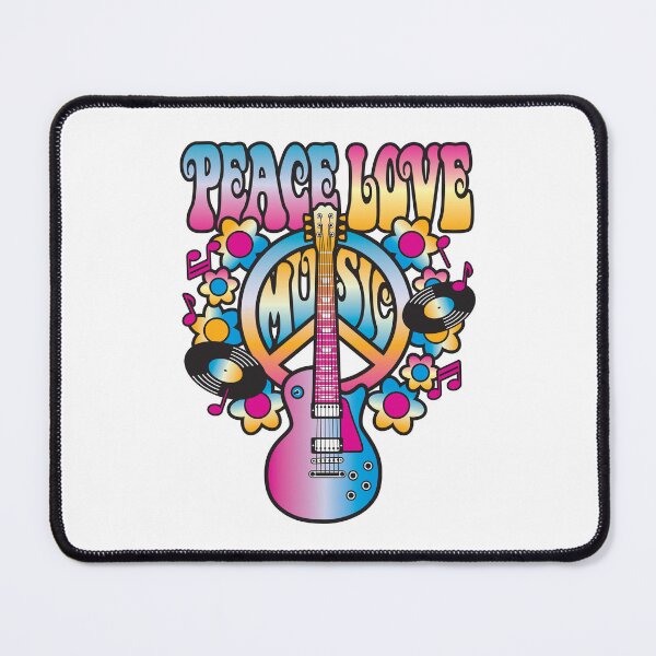 Item preview, Peace, Love and Music designed and sold by Lisann.
