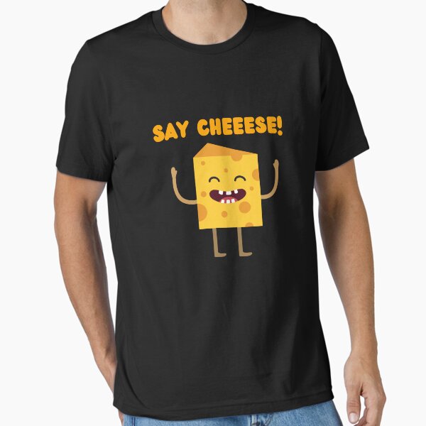 Item preview, HAPPY CHEESE T-SHIRT - SAY CHEEESE  designed and sold by EngDesign96.