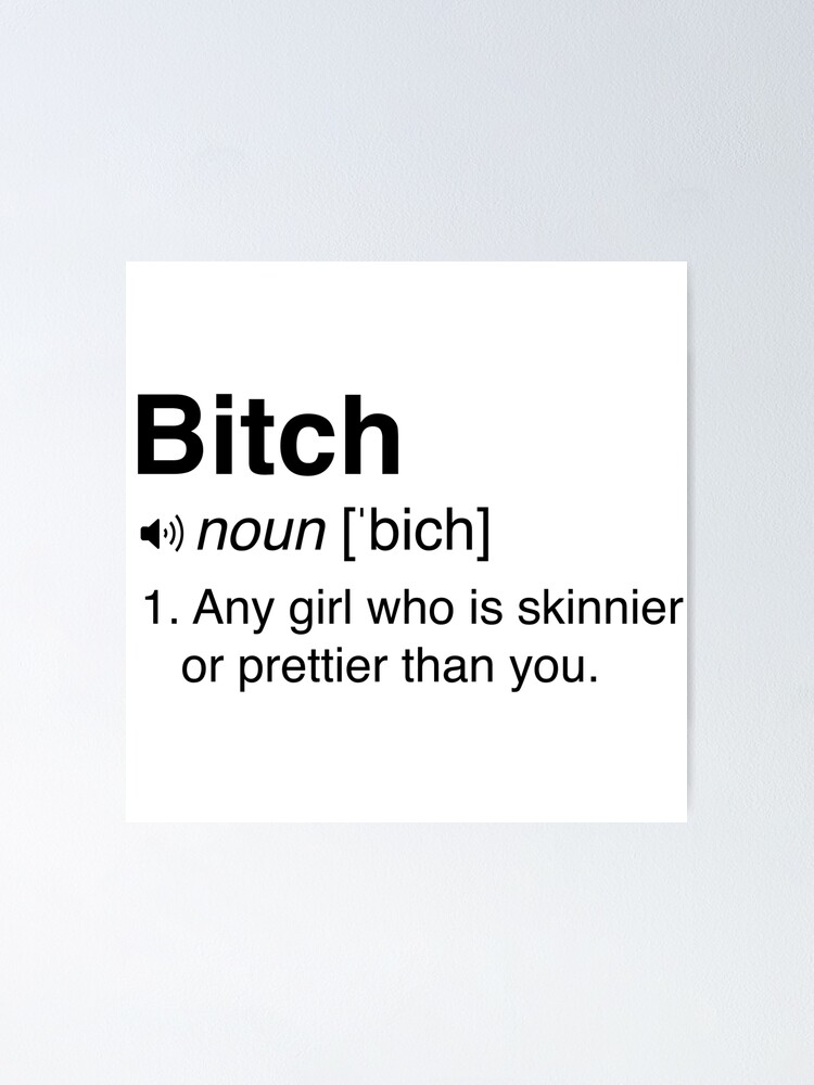 what is the definition of the word bitch