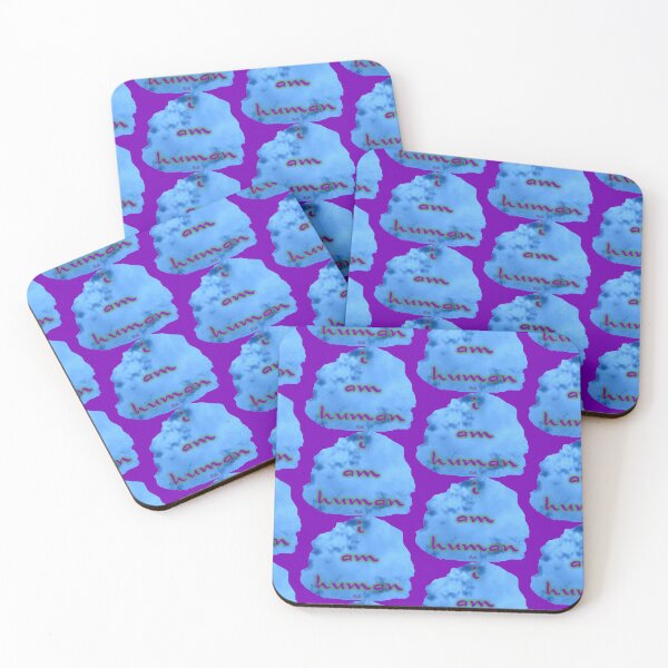 Item preview, i am human (purple) designed and sold by Dorothy Ogda Laxton.
