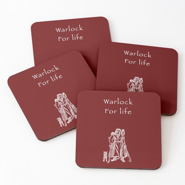 Item preview, Warlock for Life funny gamer wizard gangster sarcastic quote  designed and sold by The  Murgatroyd.