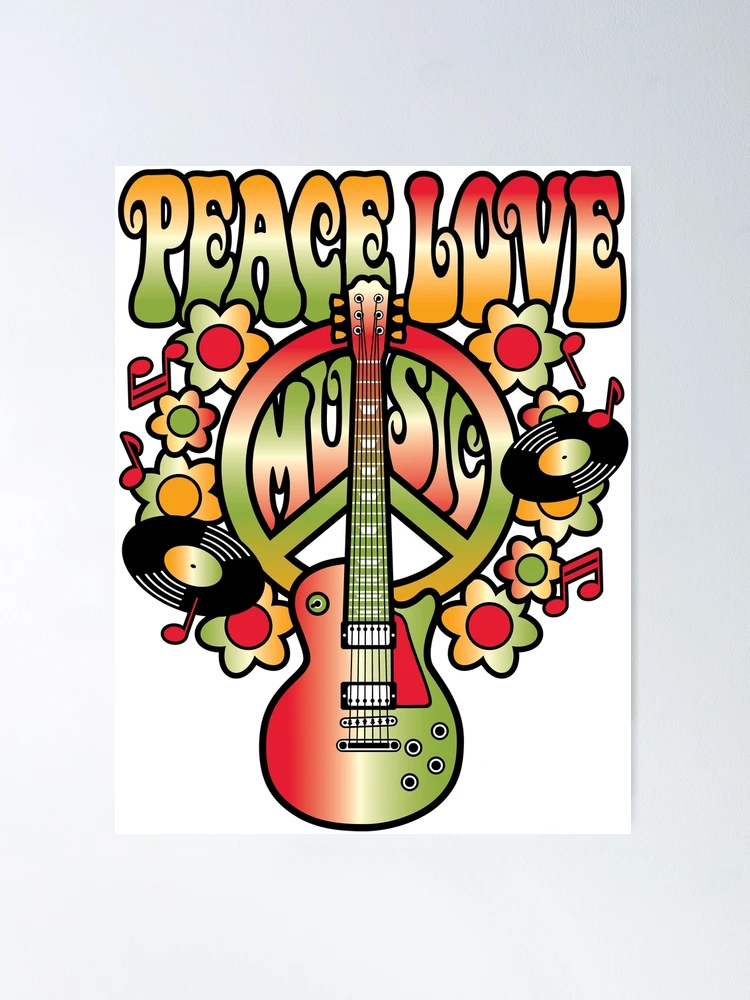 アート・デザイン・音楽 Pictures Of Peace fposter,medium,wall_texture,