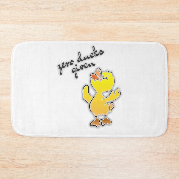 Item preview, zero ducks given designed and sold by Ala'Salem| Cute Characters, Real Moods.