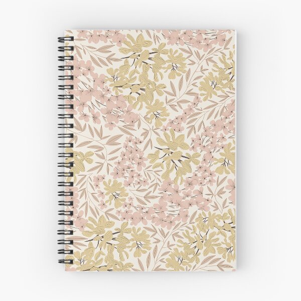 Item preview, pink and yellow flowers pattern designed and sold by jojokhworld.