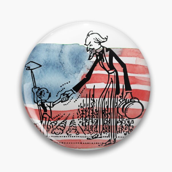 Item preview, Uncle Sam and the farmer designed and sold by Scopestor.
