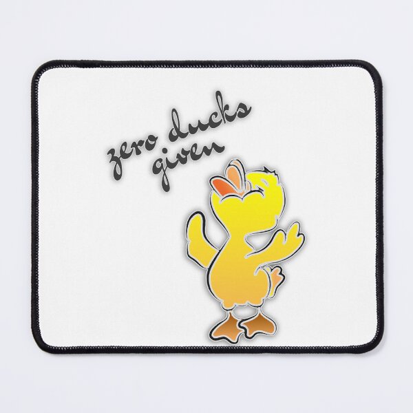 Item preview, zero ducks given designed and sold by Ala'Salem| Cute Characters, Real Moods.
