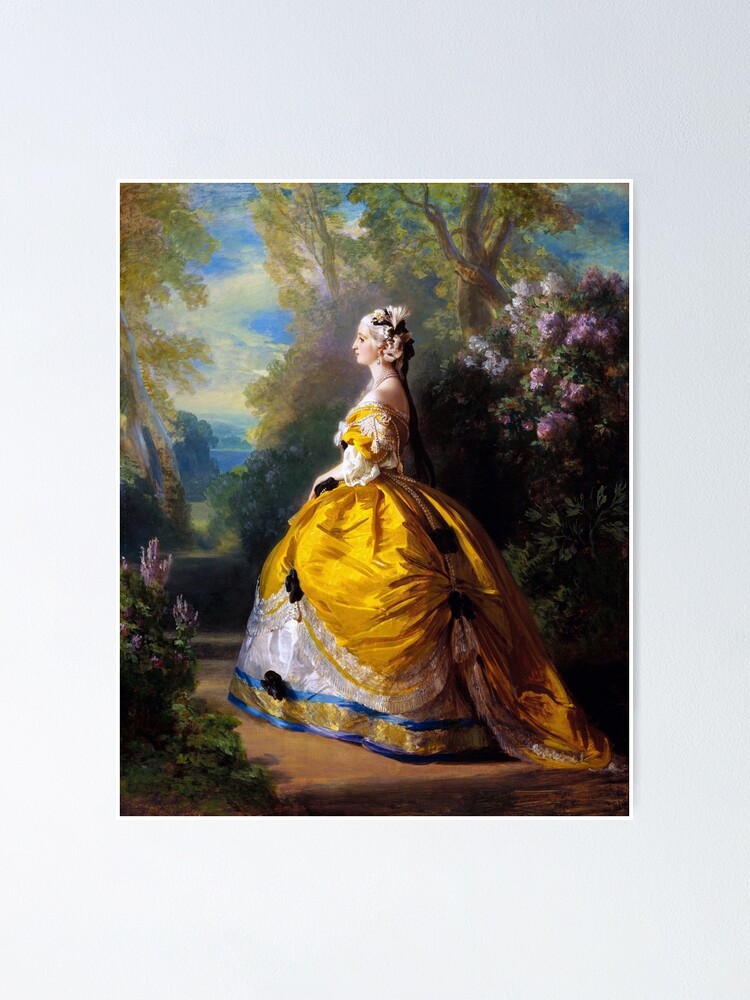 Empress Eugénie as Marie Antoinette (1854) - Franz Xaver