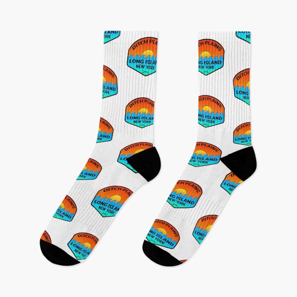 Artikelvorschau, Ditch Plains Surfen Montauk Long Island New York Beach Brandung entworfen und verkauft von DESTINATIONS DECAL.