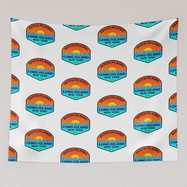 Item preview, Ditch Plains Surf Montauk Long Island Nueva York Beach Surf designed and sold by DESTINATIONS DECAL.