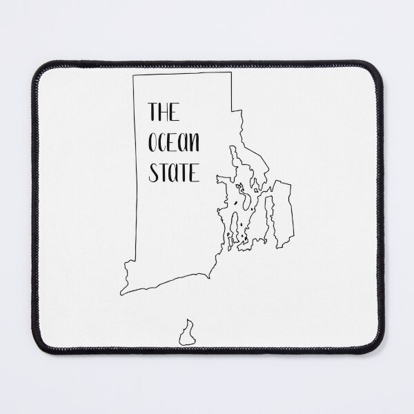 Item preview, Rhode IslandState outline - The Ocean State designed and sold by J---store.