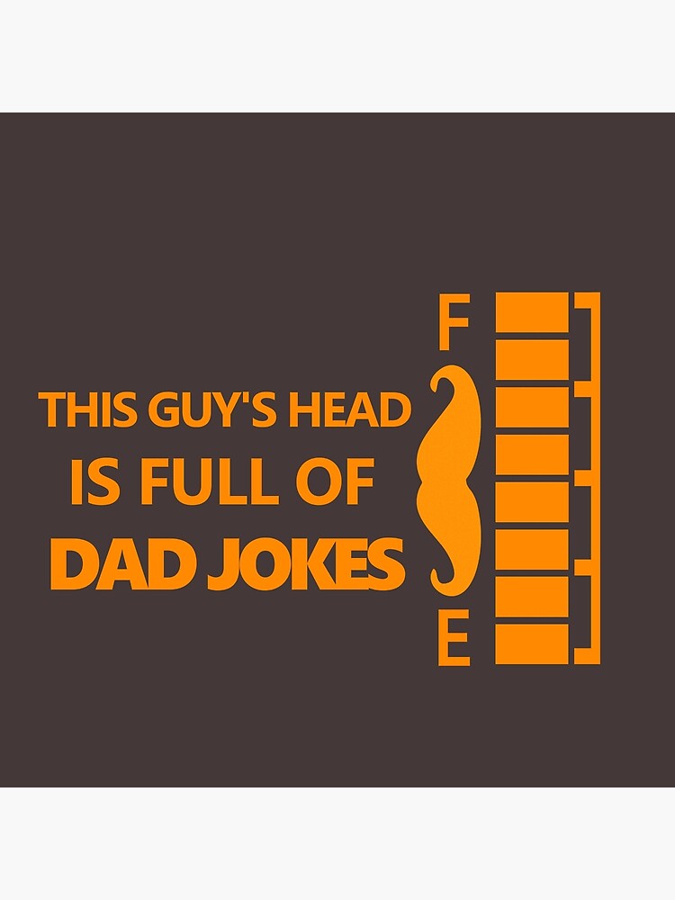 "Dad jokes Indicator" Poster for Sale by krayonek Redbubble