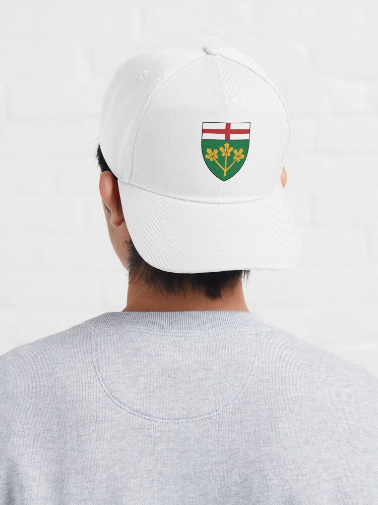 Ontario Coat of Arms canadian Ontarian province Canada flag HD High Quality Online Store Cap for Sale by iresist Redbubble