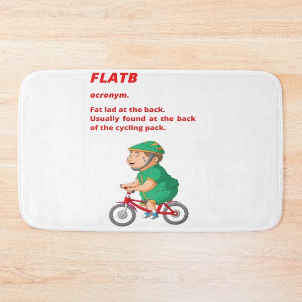 Item preview, Fat lad at the back - Funny cycling Dictionary designed and sold by Tomsthreadz.