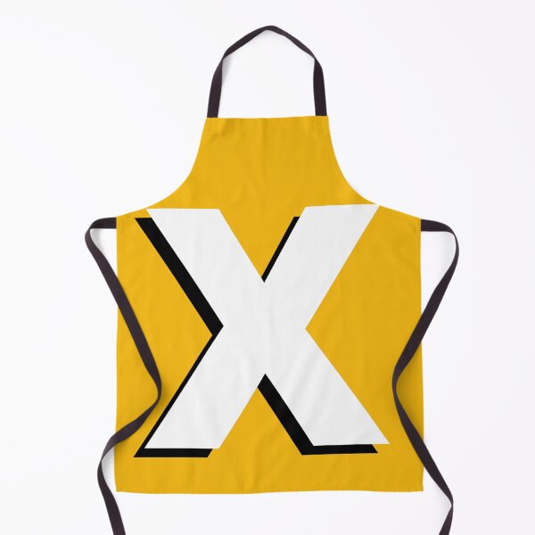 Item preview,  Initial Letter X Personalised  Sports Supporters Stadium Rock Pop Music Team Player Tee designed and sold by RunningJoke.