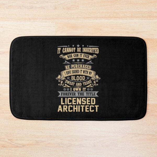 Item preview, Licensed Architect T Shirt - Forever The Title Job Gift Item Tee designed and sold by celiagomez456.