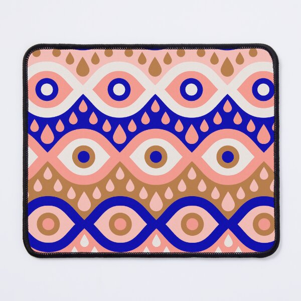 Item preview, Garnished Eyes – Blue & Pink designed and sold by Cat Coquillette.