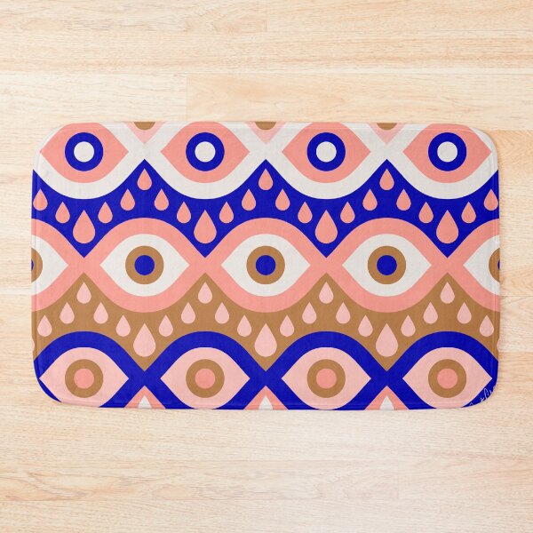 Item preview, Garnished Eyes – Blue & Pink designed and sold by Cat Coquillette.