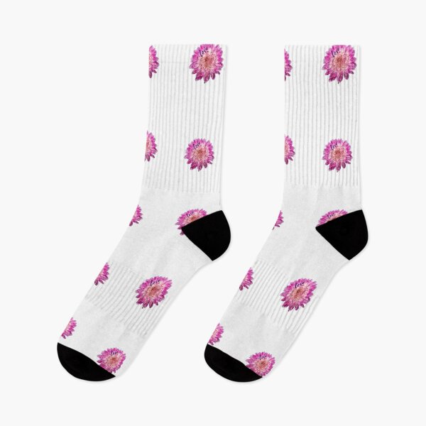 Item preview, flor rosa y blanca designed and sold by Almaram.