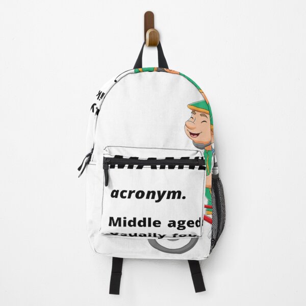 Item preview, Middle aged Man in Lycra - Funny cycling dictionary designed and sold by Tomsthreadz.