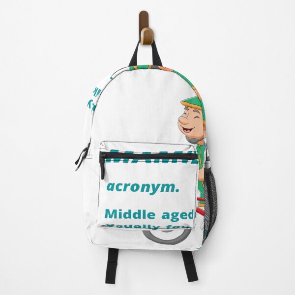 Item preview, Middle aged Man in Lycra - Funny cycling dictionary designed and sold by Tomsthreadz.