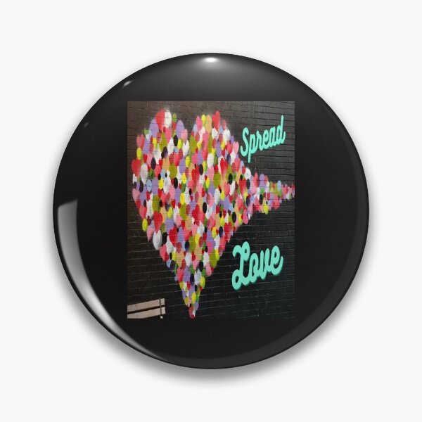 Item preview, beautiful heart design with Spread Love.  designed and sold by Victornewyork.