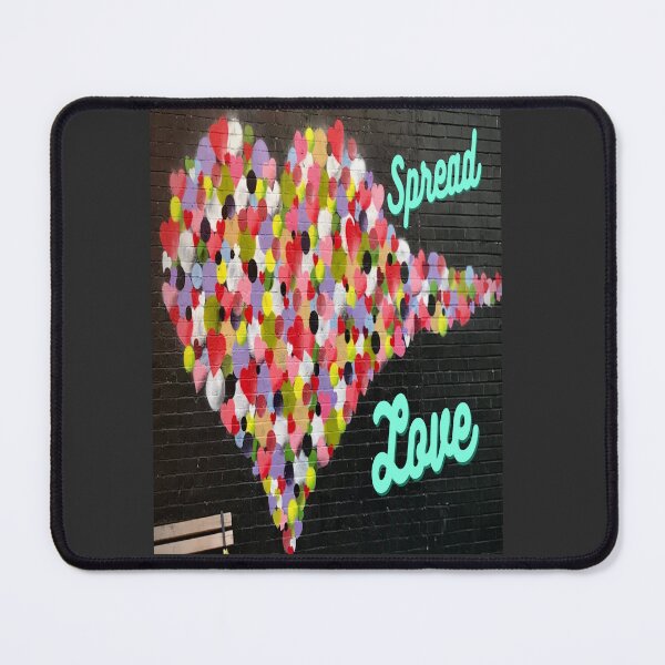 Item preview, beautiful heart design with Spread Love. designed and sold by Victornewyork.