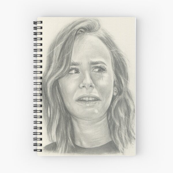Item preview, Portrait of Lily Collins designed and sold by Rockberry.