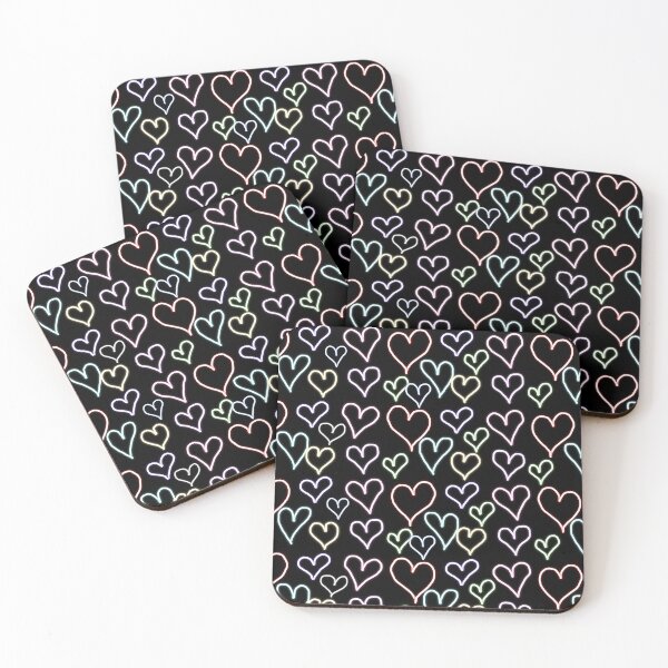 Item preview, Glowing Hearts designed and sold by Chrismhen.