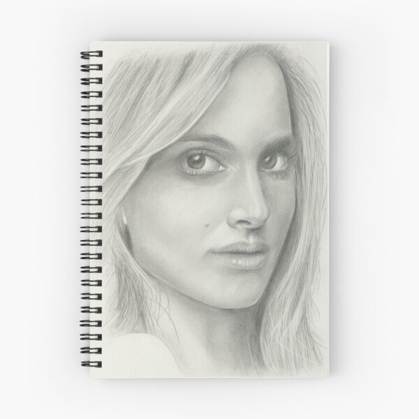 Item preview, Portrait of Natalie Portman designed and sold by Rockberry.