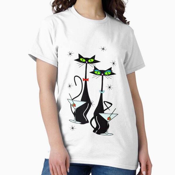 Item preview, MCM Atomic Cats Martini Time designed and sold by BossAtomic.
