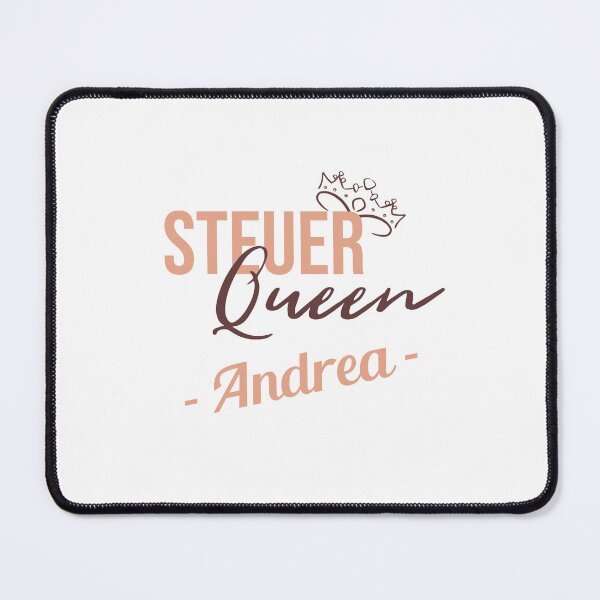 Item preview, Tax Queen Andrea first name Mrs designed and sold by JanooFactory.