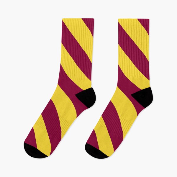 Item preview, Sunnydale High Chevron (Maroon & Gold Diagonal Stripe Pattern) designed and sold by ArthurPopular®.