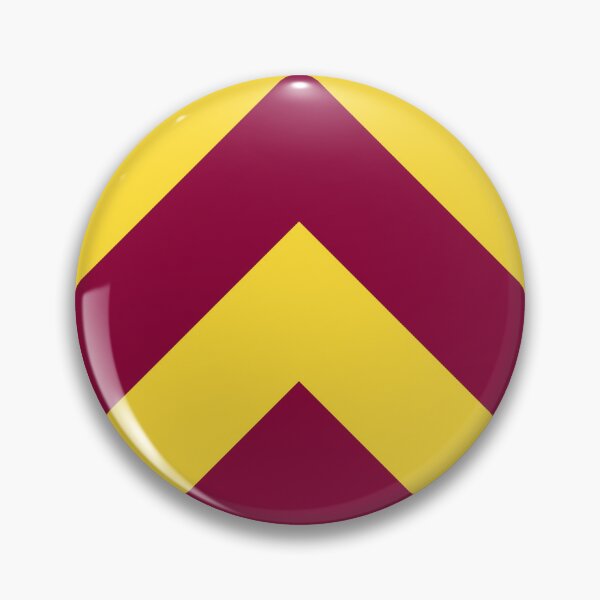 Item preview, Sunnydale High Chevron (Maroon & Gold Diagonal Stripe Pattern) designed and sold by ArthurPopular®.