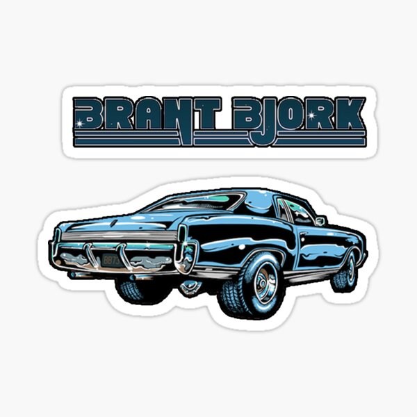 best car of brant bjork band Sticker