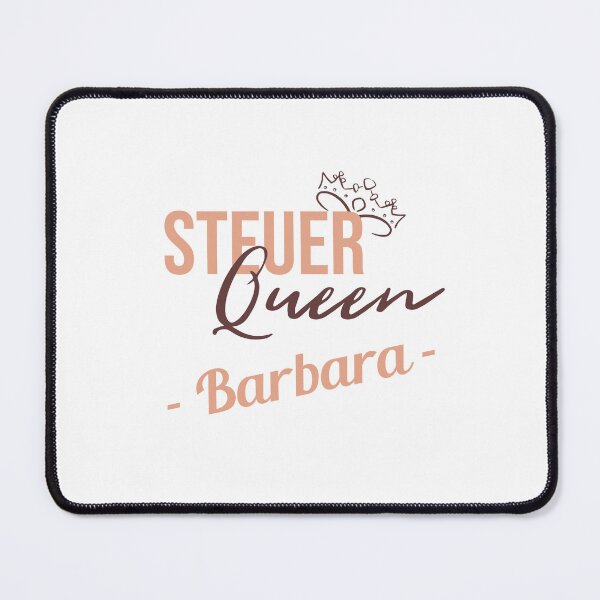 Item preview, Tax Queen Barbara first name Mrs designed and sold by JanooFactory.