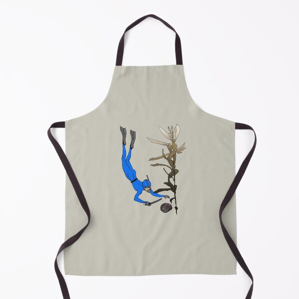 Item preview, Vintage Freediving Abalone Diver with Kelp URM designed and sold by urmaddad.