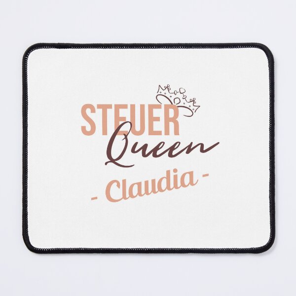 Item preview, Tax Queen Claudia first name Mrs designed and sold by JanooFactory.