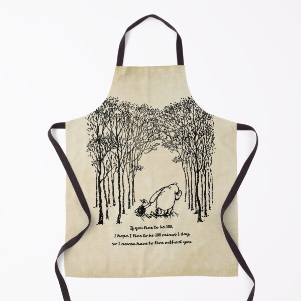 Item preview, If You Live to be 100 - Pooh and Piglet designed and sold by SouthernSassArt.