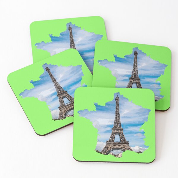 Item preview, Paris Eiffel Tower - France Map designed and sold by LordAudes.